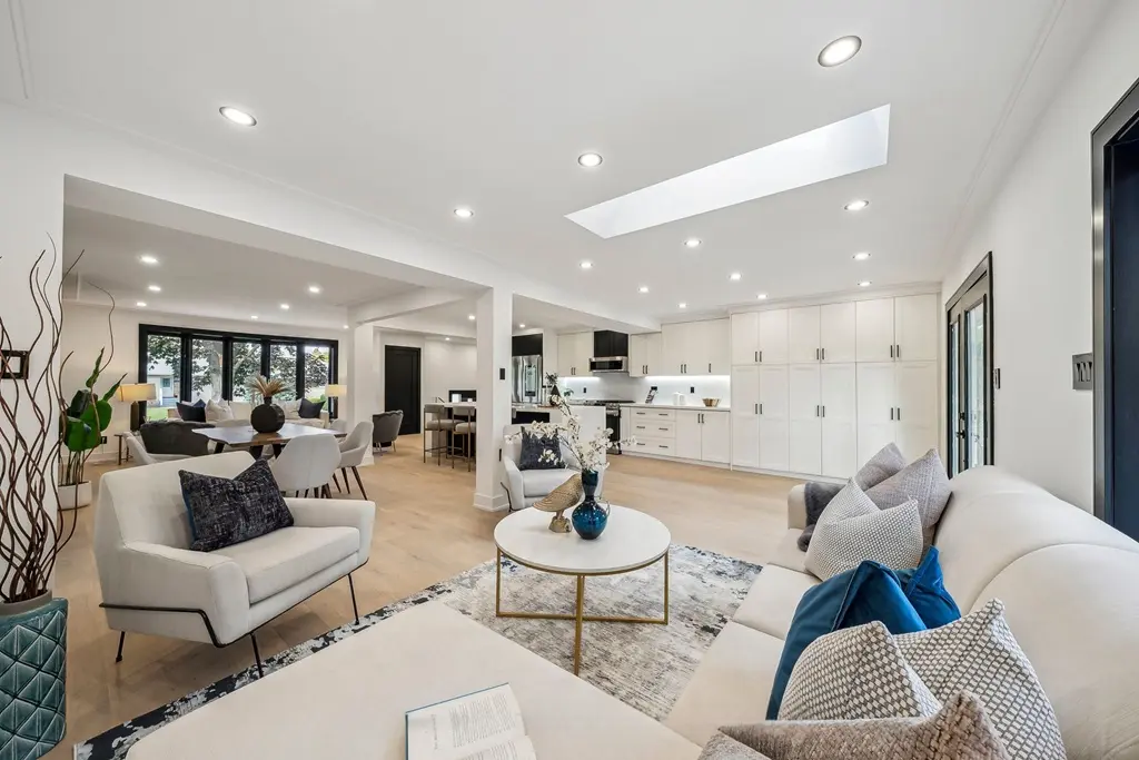 Professionally staged North York home interior by Astra